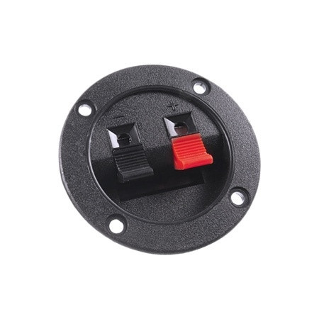 Conector pentru difuzoare, 2 contacte, montare pe panou, L102821