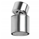 Cumpara ieftin Aerator baterie chiuveta, economie apa pana la 70%, rotire pentru reglarea debitului 2, 8 L min, cromat, montaj universal, 2.2 x 4.5 x 2.7 cm