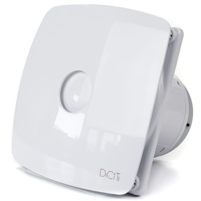 Ventilator de baie Rio 4C, Debit 100 m3/h, Diametru &Oslash;98, Clapeta antiretur
