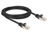 Cablu patch cord F/UTP RJ50 2m negru
