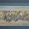 CEHIA - REPRODUCERE DUPA PICTURA LUI JOZA UPRIKA (1861- 1940 ), TARANI INTORCANDUSE DUPA MUNCA CAMPULUI CU LAUTARI - CIRCULATA IN 1919 -