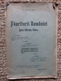 FAURITORII ROMANIEI. BOCU, CIHOSKY, STERE.... - N. DIMITRIU