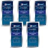 Set 5x Plicuri, Benzi Albirea Dintilor, Crest 3D Whitestrips, Professional White, 10% Concentratie