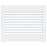 Cumpara ieftin Usa de dulap design lambriu, alb, 39,5x49,4 cm, lemn masiv pin