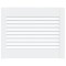 Usa de dulap design lambriu, alb, 39,5x49,4 cm, lemn masiv pin