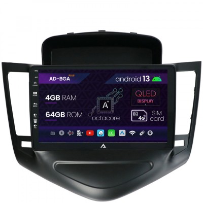 Navigatie Chevrolet Cruze (2008-2014), Android 13, A-Octacore 4GB RAM + 64GB ROM, 9 Inch - AD-BGA9004+AD-BGRKIT237 foto