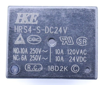 24VDC 10A-250VAC RELEU PCB, 1 CIRCUIT HRS4-S DC24V MULTICOMP foto