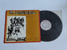 A Nigndl - Cintece din folclorul evreiesc - disc vinil, vinyl , LP foto