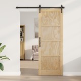 vidaXL Ușă Interioară &quot;ORKDAL&quot; 78x211x4 cm din Lemn Masiv de Pin