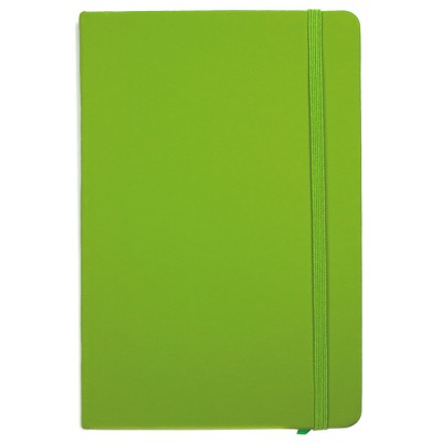 Agenda A5 verde cu coperti rigide si elastic foto