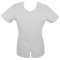 Halat Medical Pe Stil, Alb cu Fermoar, Model Ana - XL