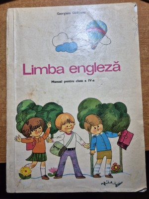 manual de limba engleza - pentru clasa a 4 -a - din anul 1976 foto