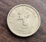 C50 - Moneda foarte veche - Uganda - 500 shillings - 2008
