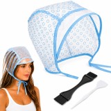 Set de vopsire păr pentru șuvițe și balayage, cu cască și pensule