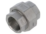 Conector dublu plat GEBO 6330-100 cu garnitură mamă-mamă pentru termoficare