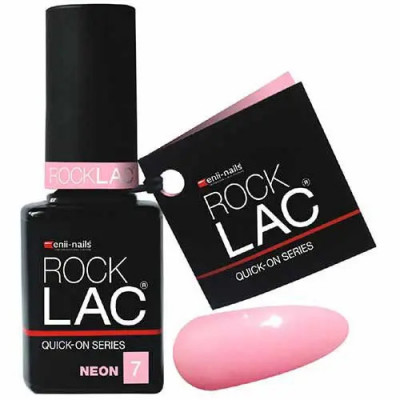 Roz deschis neon - RockLac 7, 11ml foto