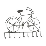 Cumpara ieftin Cuier metal negru Bycicle 32x23 cm