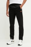 Ellesse pantaloni de trening Palminteri culoarea negru, cu imprimeu, SHZ22104