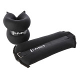 OB06 Black Arm and Leg Weights 2 x 3 KG HMS