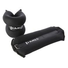 OB06 Black Arm and Leg Weights 2 x 3 KG HMS foto
