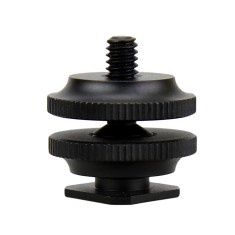 Adaptor patina blitz ​JJC MSA-11 &ndash; filet 1/4 tata cu doua placute de strangere