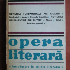 Wolfgang Kayser - Opera literara. O introducere in stiinta literaturii