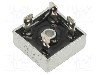 Punte redresoare, 15A, 0,8kV, capsula MB-25, DC COMPONENTS - KBPC1508