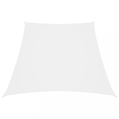 Gossi parasolar, alb, 2/4x3 m, tesatura oxford, trapez foto