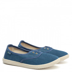 Slip-on SARAH Denim, Albastru