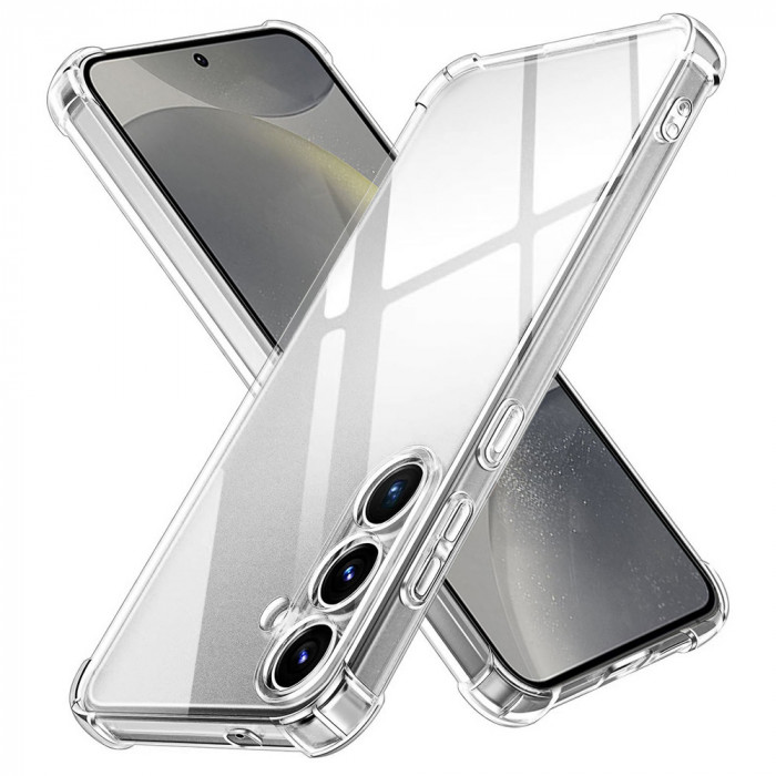 Husa antisoc Samsung Galaxy S24 silicon transparent TSHP