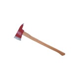 Cumpara ieftin Topor pentru pompieri, coada din lemn, rosu, 92 cm, 2.2 kg