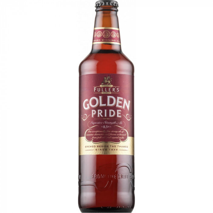 Bere Fullers Golden Pride English Strong Ale 0.5L, Alcool 8.5%, La Sticla, Bere Rosie, Bere Rosie la Sticla, Bere Golden Pride Rosie, Bere Fullers, Be