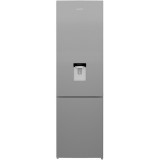 Combina frigorifica Arctic AK60406M40DS, 386 l, Clasa E, Water Dispenser, Garden Fresh, Safety Glass, XXL BOTTLE, H 202,5 cm, Argintiu
