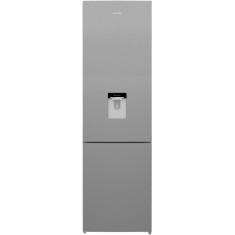 Combina frigorifica Arctic AK60406M40DS, 386 l, Clasa E, Water Dispenser, Garden Fresh, Safety Glass, XXL BOTTLE, H 202,5 cm, Argintiu