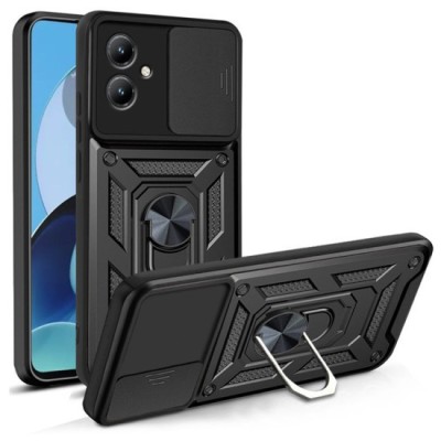 Husa pentru Motorola Moto G14 - Techsuit CamShield Series - Black foto