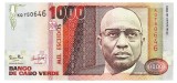 Capul Verde Cape Verde 1 000 1000 Escudos 1989 P-60 UNC