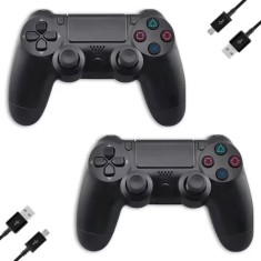 Set 2 controlere wireless LuckyLu, vibratii intense, negru