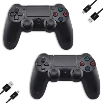 Set 2 controlere wireless LuckyLu, vibratii intense, negru foto