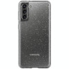 Husa Cover Crystal Glitter pentru Samsung Galaxy S21 FE Transparent