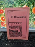 Mihail Gheorghiu Bujor, 13 Decembrie, versuri, București 1933, 187