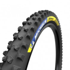 Anvelopă bicicletă MTB downhill MICHELIN 27.5X2.40 (eTRTO size 61-584) DH MUD (TPI 4X55) PREMIUM RACING LINE tubeless ready Sidewall BLACK