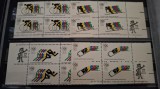 Statele Unite ale Americii SUA United States MNH 1972 - Jocurile Olimpice - blocuri de 4 cu zip