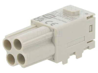 Conector Mamă HDC 4 PIN, 1 Modul foto