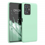 Husa pentru Xiaomi 11T/11T Pro, Silicon, Verde, 56245.50, Kwmobile, Carcasa