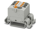 Conector de șină 32A, push-in, 7 borne