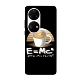 Husa compatibila cu Huawei P40 Pro model E=Mc, Silicon, TPU, Viceversa, Transparent, Carcasa
