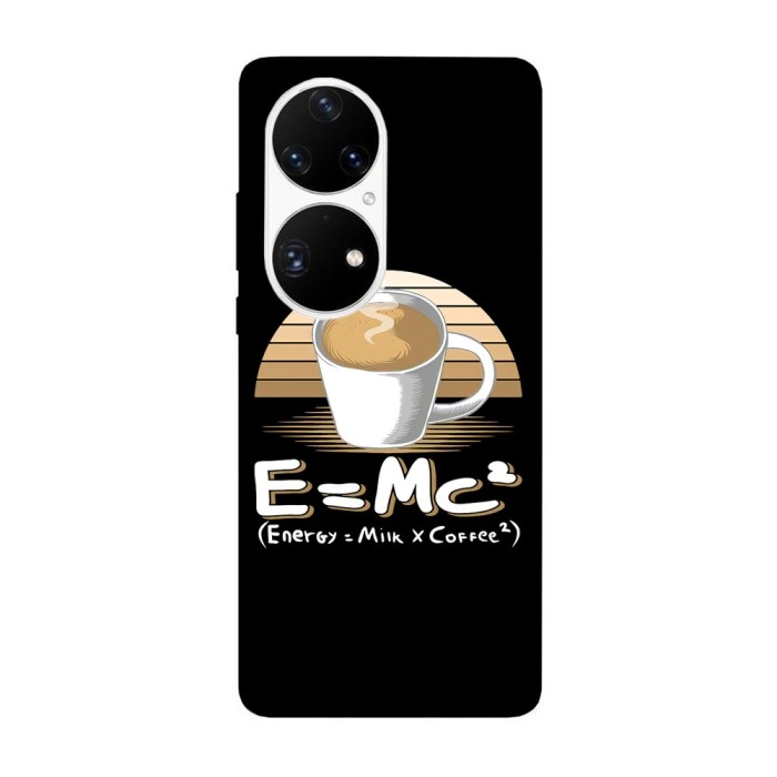 Husa compatibila cu Huawei P40 model E=Mc, Silicon, TPU, Viceversa