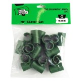 Set 10 conectori pentru araci tip T &Oslash;16 mm, Micul Fermier