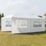 Cort gradina 3x6 m, cadru din otel, pavilion impermeabil, ferestre laterale