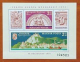 UNGARIA-1975-&#039;&#039; ANIV.a 45a-ZI A TIMBRULUI&#039;&#039;-colita-MNH -NESTAMP